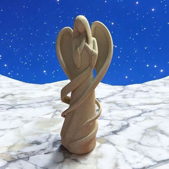 Rare Leonardo Collection Angel of Love Stone Figurine /Statue 15"